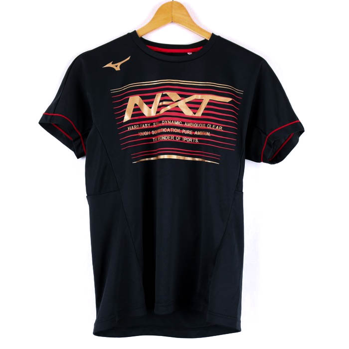 Mizuno NXT ポロシャツ ブラック （≪最新≫MIZUNO ミズノ