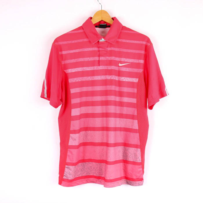 新品タグ付きNIKEGOLF TIGER WOODS ストレッチ ポロシャツ赤 新品タグ付きNIKEGOLF TIGER WOODS ストレッチ ポロシャツ赤