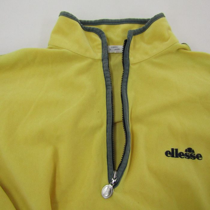 エレッセ スウェット トレーナー トップス ハーフジップ スポーツウエア レディース Lサイズ イエロー ellesse 【中古】｜ellesse｜店舗買取｜その他＞その他｜USEDのアパレル通販サイト  - SMASELL（スマセル）