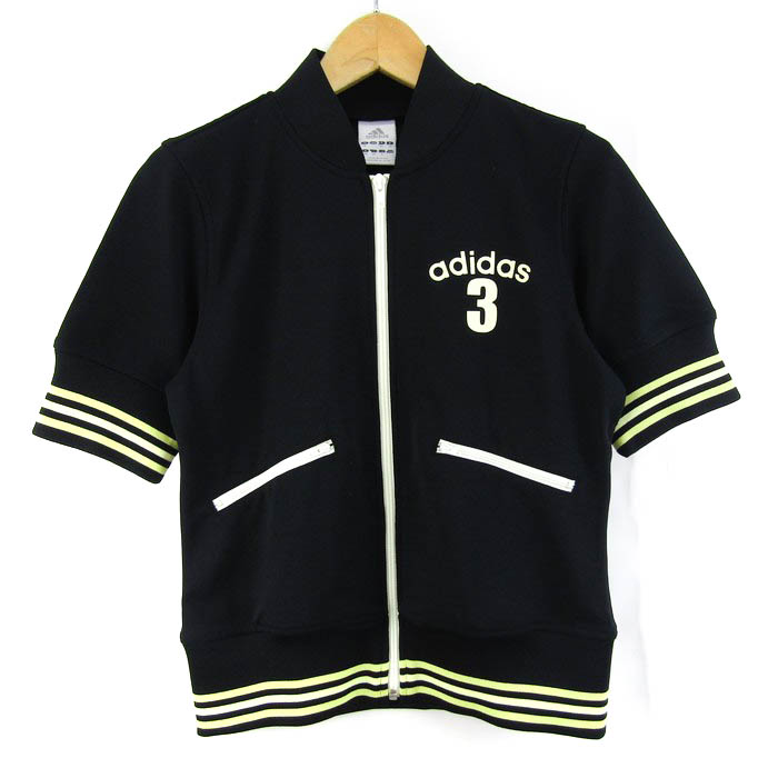 アディダス ジャージ ジャケット アウター 半袖 ジップアップ スポーツ  