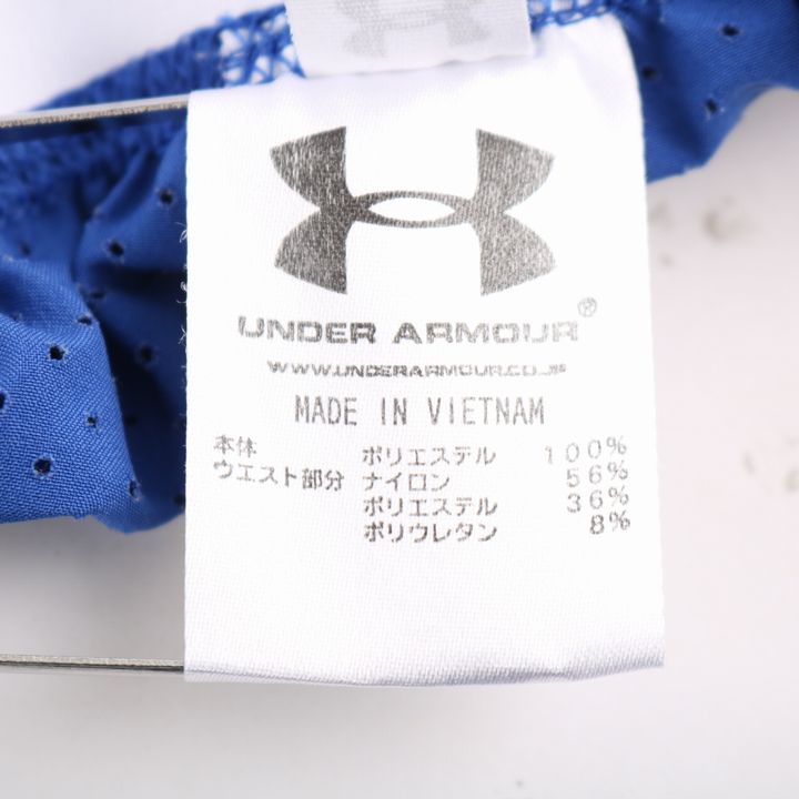 アンダーアーマー ショートパンツ ボトムス メッシュ ランニングウエア スポーツウエア メンズ MDサイズ 青×白 UNDER ARMOUR 【中古】｜UNDER  ARMOUR｜店舗買取｜パンツ＞その他パンツ｜USEDのアパレル通販サイト - SMASELL（スマセル）