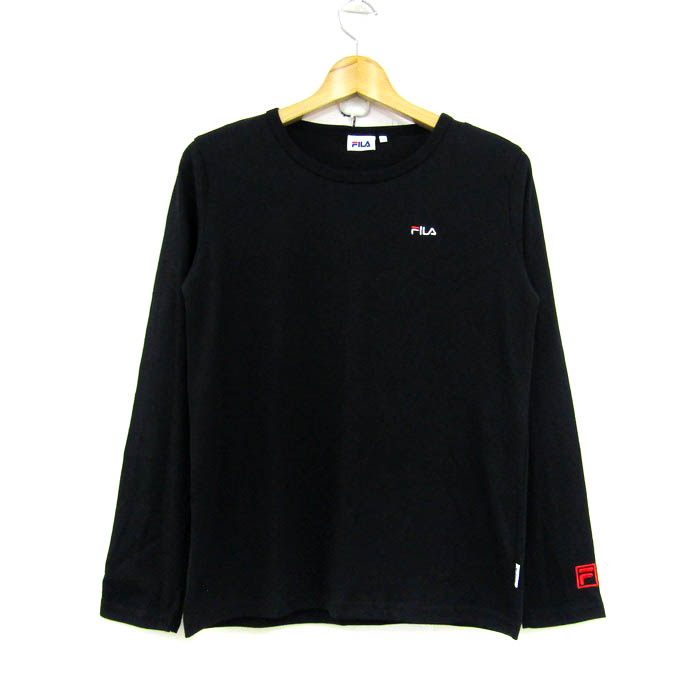 フィラ 長袖Tシャツ トップス ワンポイントロゴ スポーツウエア