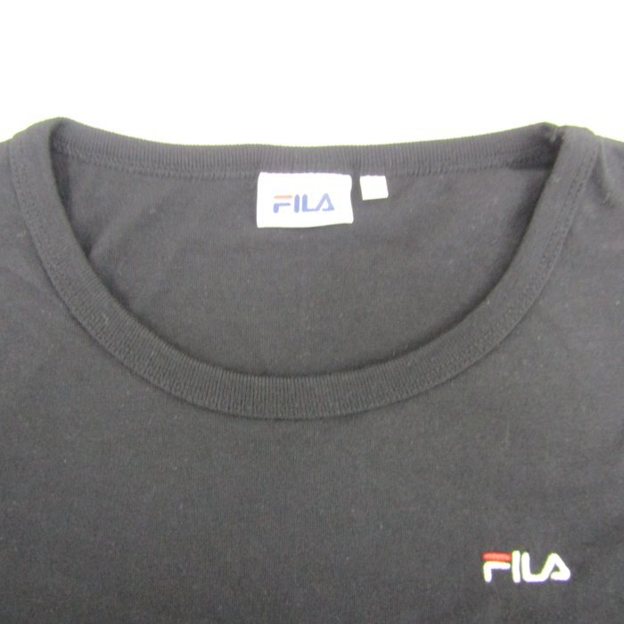 フィラ 長袖Tシャツ トップス ワンポイントロゴ スポーツウエア