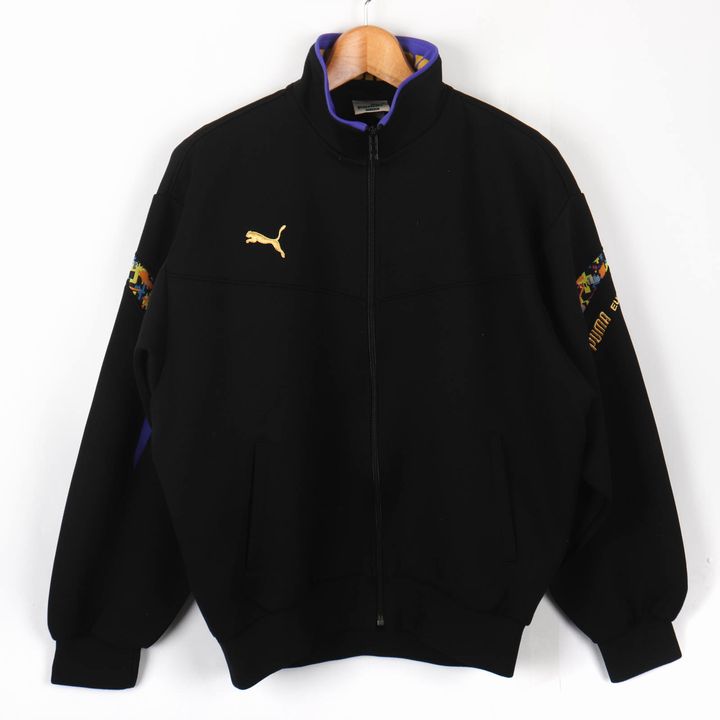 プーマ ジャージ ジャケット アウター スポーツウエア 日本製 大きいサイズ メンズ Oサイズ ブラック PUMA 【中古】｜PUMA｜店舗買取｜トップス＞その他トップス｜USEDのアパレル通販サイト  - SMASELL（スマセル）