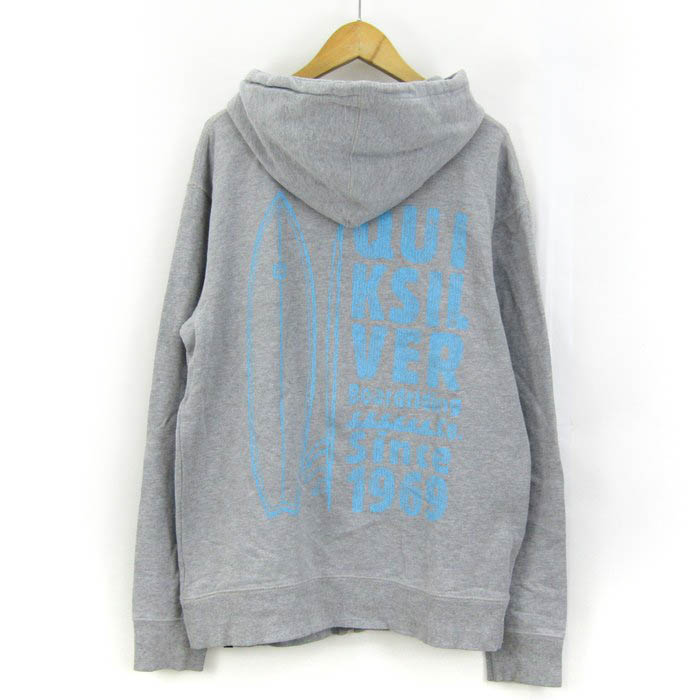 クイックシルバー パーカー QUIKSILVER/クイックシルバー メンズ ジップアップ ラッシュ