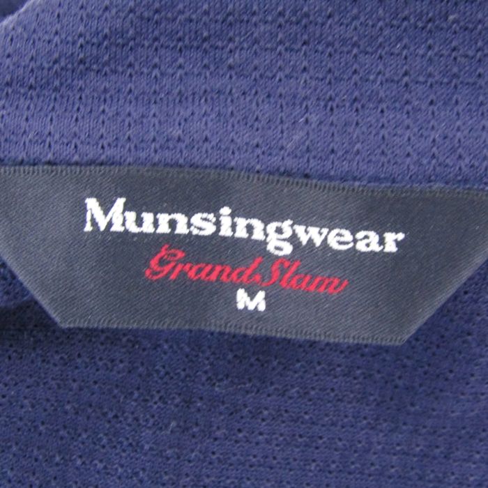 マンシングウェア ポロシャツ トップス 長袖 グランドスラム ゴルフウエア 日本製 レディース Mサイズ ネイビー Munsing wear 【中古】｜Munsing  wear｜店舗買取｜トップス＞ポロシャツ｜USEDのアパレル通販サイト - SMASELL（スマセル）