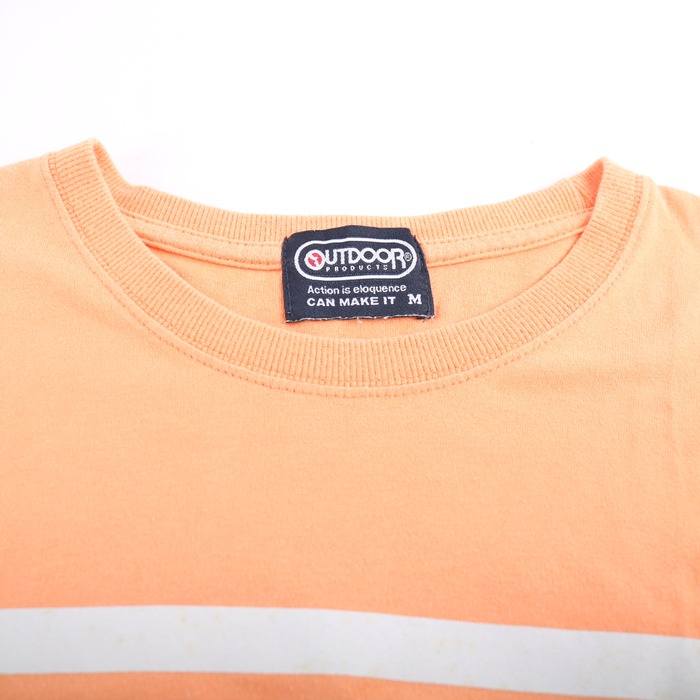 アウトドア 半袖Tシャツ トップス ロゴT コットン スポーツ