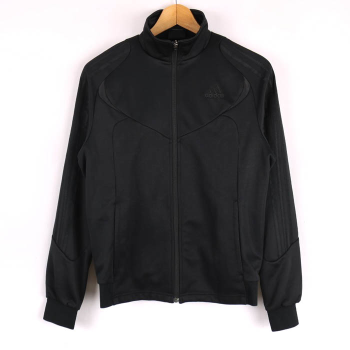 adidas トラックジャケット XS レディース ブラック 黒