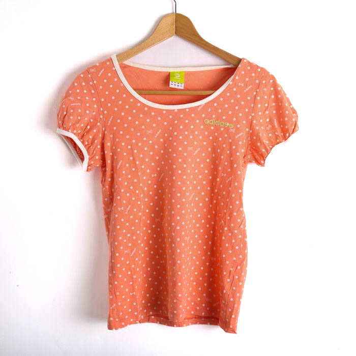アディダス 半袖Tシャツ NEO LABEL ドット柄 スポーツウエア トップス  