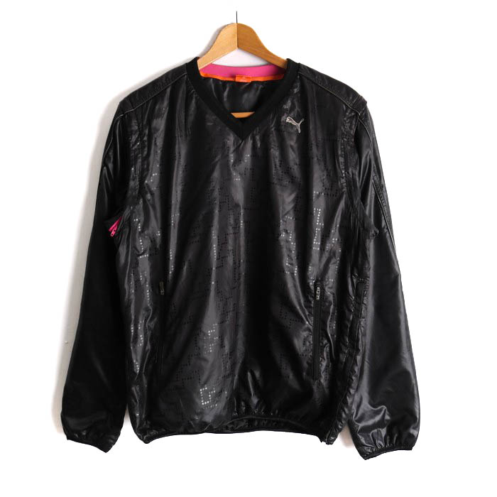 【早い者勝ち】PUMA ピステ・ウィンドブレーカー XL 黒/黄 2455-1138-1.jpg