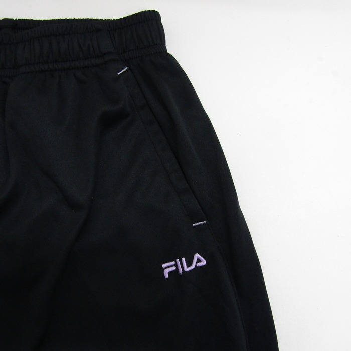 フィラ パンツ ボトムス ジャージ ドローコード スポーツウエア レディース Mサイズ ブラック FILA 【中古】｜FILA｜店舗買取｜パンツ＞その他パンツ｜USEDのアパレル通販サイト  - SMASELL（スマセル）