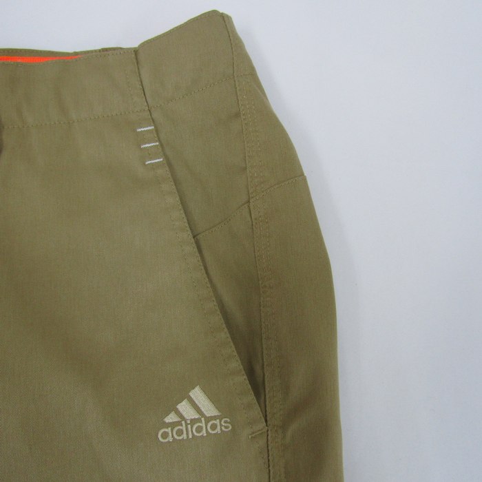 【オシャレ☆大きめ☆adidas】ベージュ　ゴルフ　パンツ　サイズ85 オシャレ☆大きめ☆adidas】ベージュ ゴルフ パンツ サイズ85