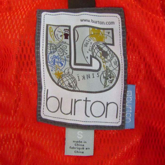 Burton DRYRIDE オレンジ Sサイズ ジャケット Burton DRYRIDE オレンジ Sサイズ ジャケット