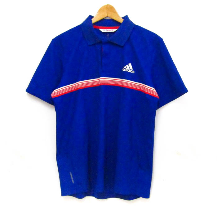 アディダス ポロシャツ 半袖 adipure ゴルフ スポーツウエア トップス 
