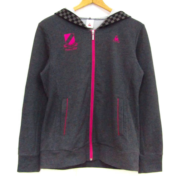 le coq sportif - coco 中古 ルコックスポルティフ le coq sportif レディース フルジップアウター M 青 長袖 パーカー ストライプ 楽天市場】ルコック le coq sportif レディース スウェット