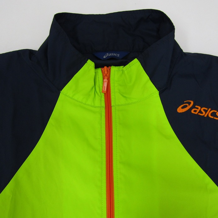 Asics 日本代表 ウィンドブレーカー 蛍光イエロー Asics 日本代表 ウィンドブレーカー 蛍光イエロー