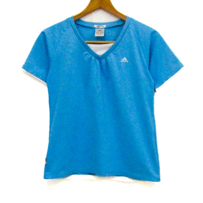 adidas 水色 半袖Tシャツ アディダス 半袖Tシャツ トップス クライマライト スポーツ