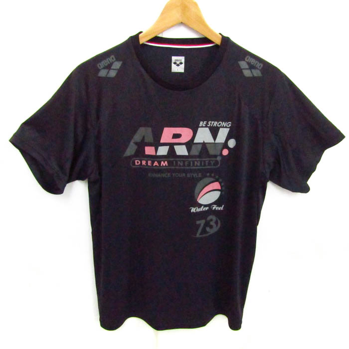 Lions Crest プリント 半袖 Tシャツ メンズ ブラック L Lions Crest プリント 半袖 Tシャツ メンズ ブラック L