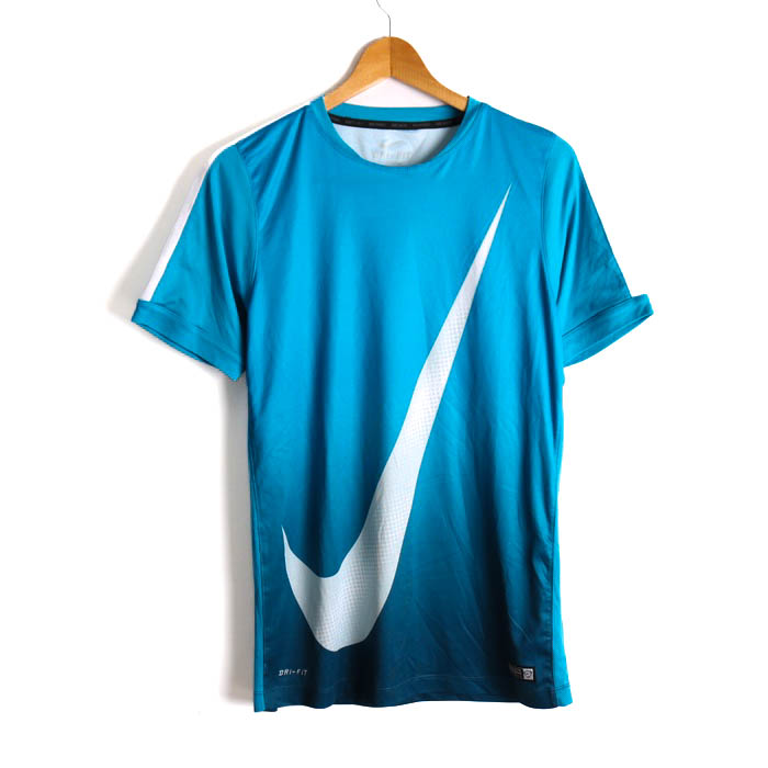 ナイキ 半袖Tシャツ トップス ビッグロゴ グラデーション スポーツ 