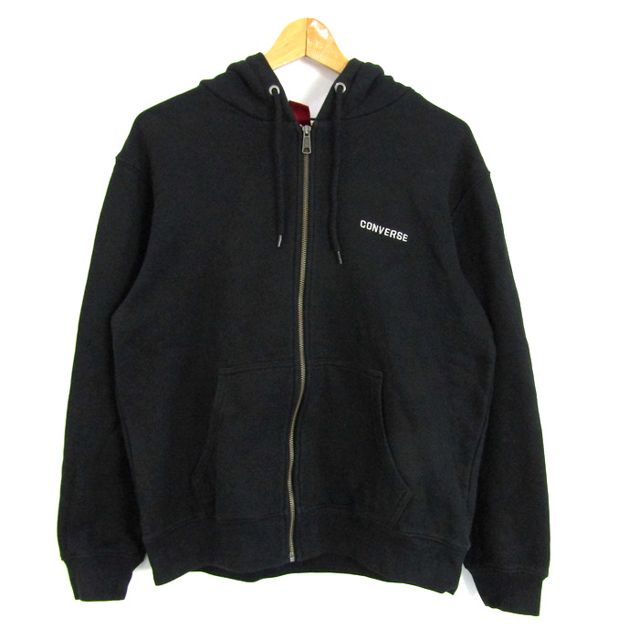 コンバース パーカー トップス ジップアップ スウェット コットン
