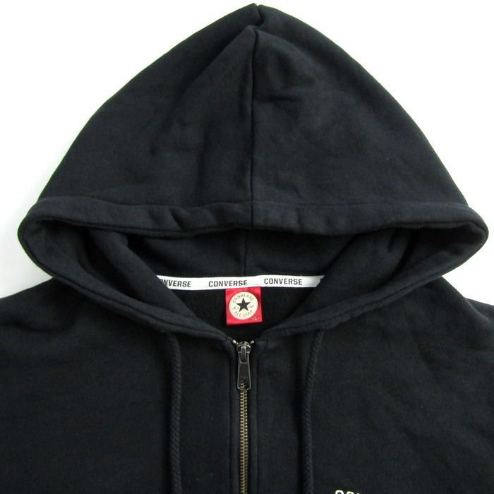 コンバース パーカー トップス ジップアップ スウェット コットン