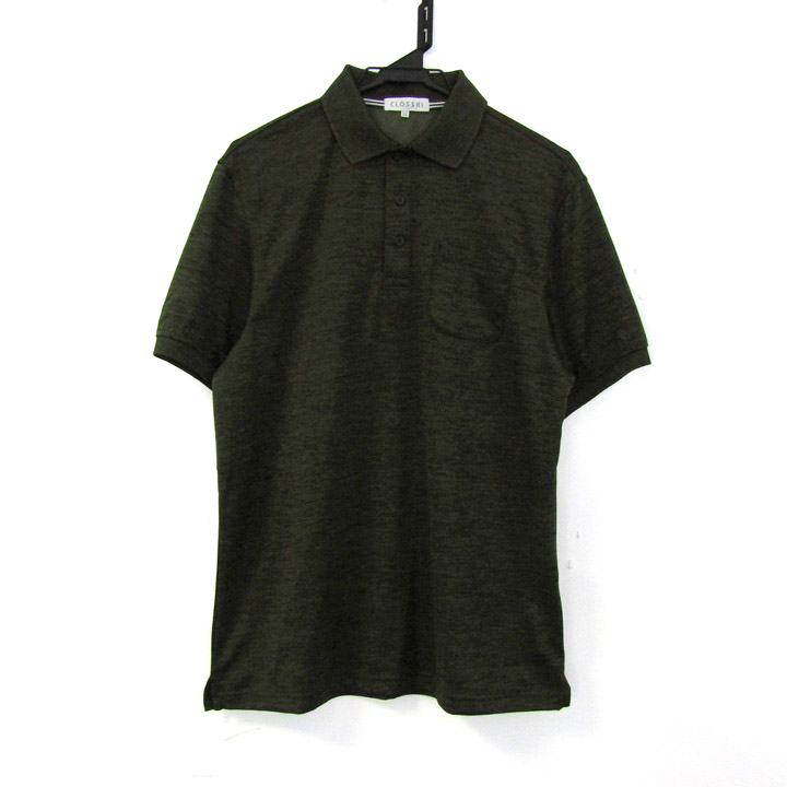 LEFT FIELD レフトフィールド 半袖　ポロシャツ スカル　グリーン LEFT FIELD レフトフィールド 半袖 ポロシャツ スカル グリーン