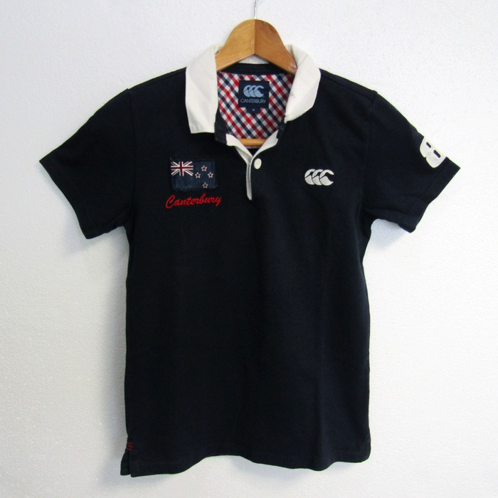 CANTERBURY OF NEW ZEALAND半袖シャツ！Mサイズ！ カンタベリー 半袖 Tシャツ メンズ canterbury プリントT クルー