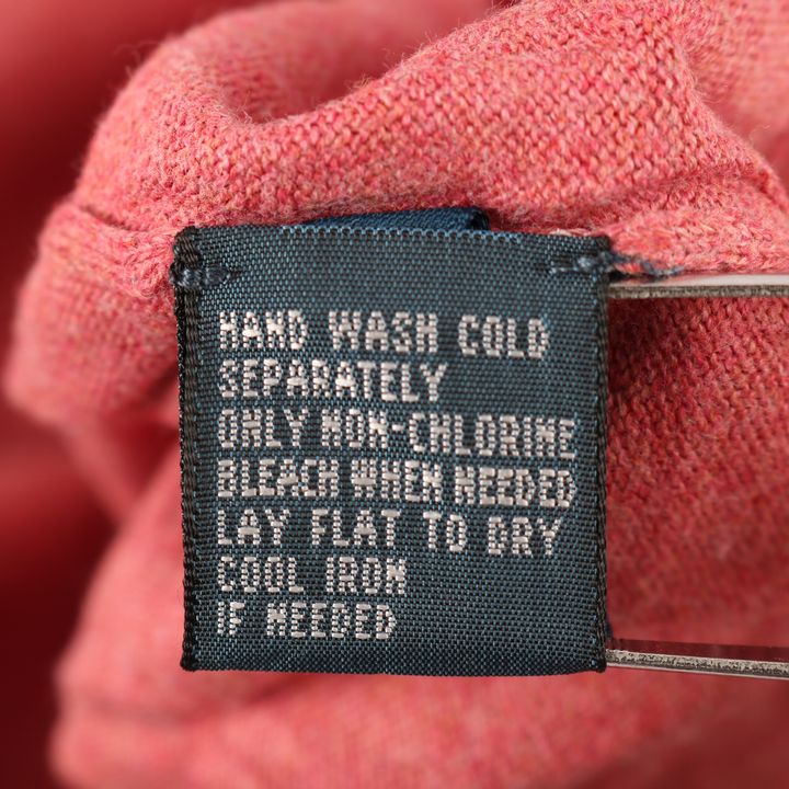 ポロバイラルフローレン Vネックセーター ポニー刺繍 コットン