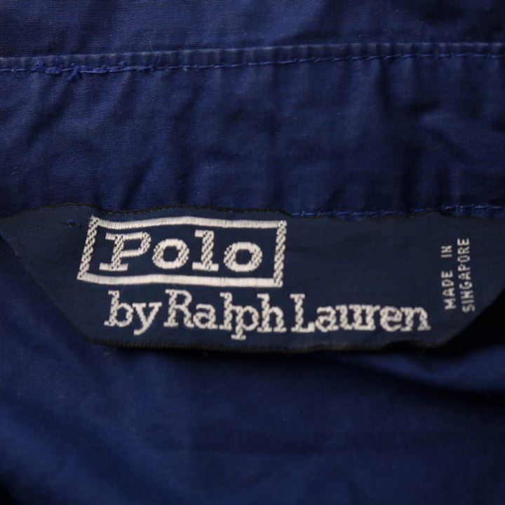 ポロ・ラルフローレン ジップアップブルゾン スイングトップ ポロマーク ジャケット アウター メンズ Mサイズ ブルー POLO RALPH  LAUREN 【中古】 POLO RALPH LAUREN USED/古着（ゴルフグッズ）｜POLO RALPH  LAURENのUSED/古着通販サイト SMASELL（スマセル）