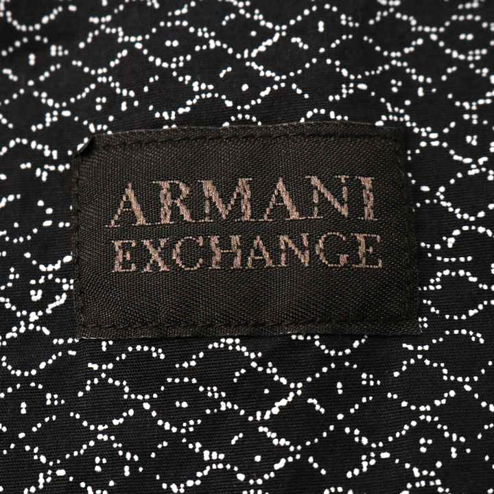有名なブランド ARMANI アルマーニ 総柄 長袖 シャツ メンズ EXCHANGE