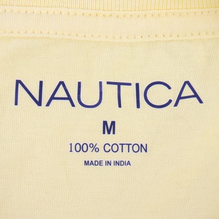 〚ノーティカ〛NAUTICA（М）メンズ　ワンポイント長袖カットソー　シンプル