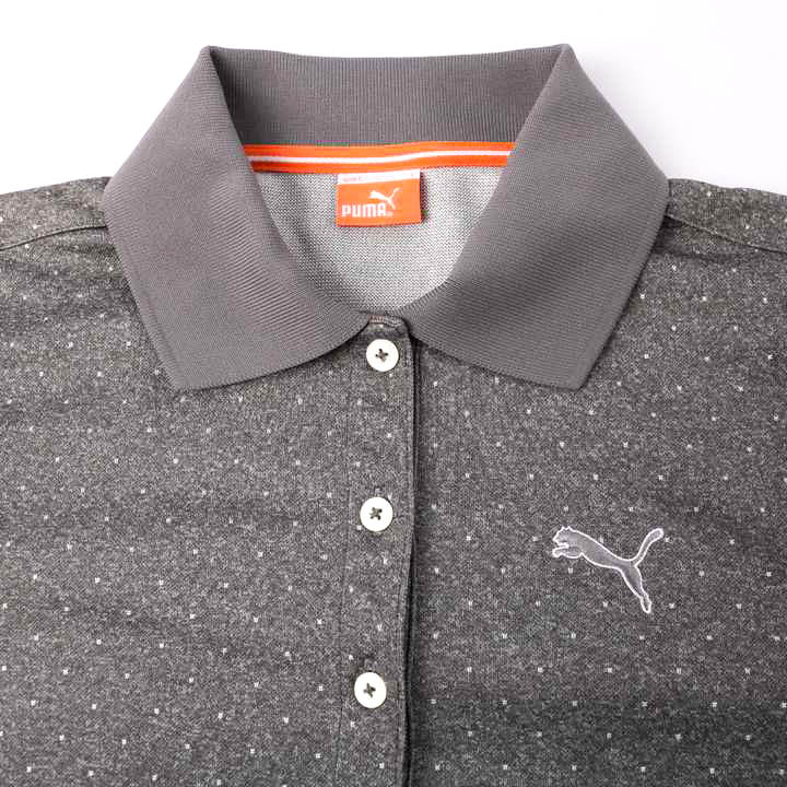 プーマ ゴルフ スポーツ ポロシャツ ブラック  Sサイズ(US)