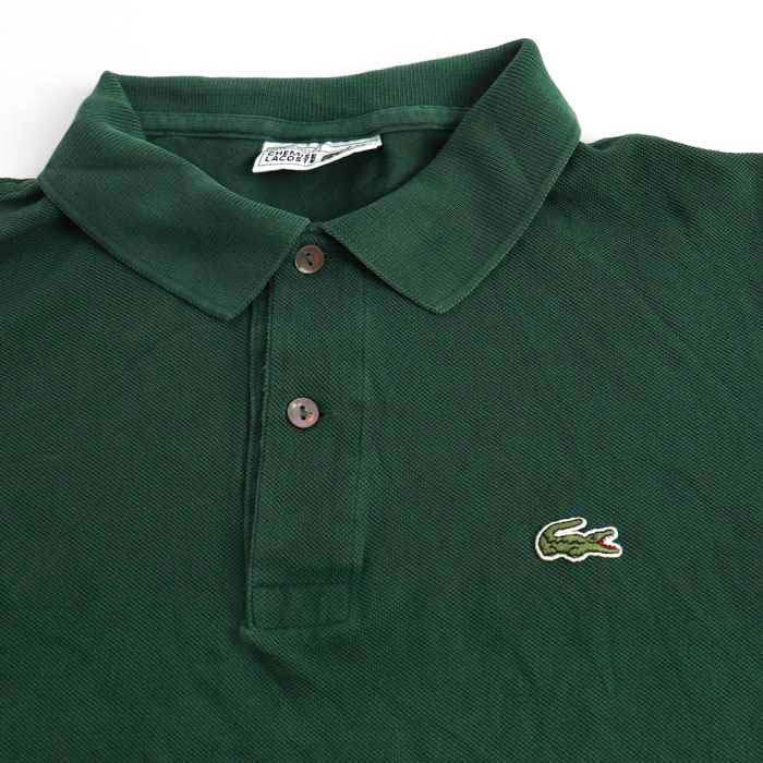 ピンク・ブルー LACOSTE 半袖ポロシャツ ワンポイントワニロゴ