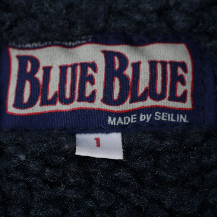 ブルーブルー ボアジャケット コーデュロイ 日本製 アウター レディース 1サイズ ネイビー BLUE BLUE 【中古】