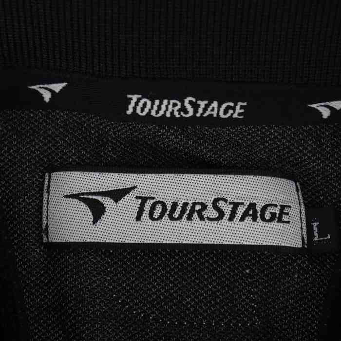 TOURSTAGE ツアーステージ ワンポイント ロゴ ポロシャツ ゴルフウェア
