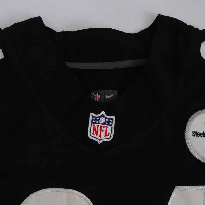 ナイキ Tシャツ アメフト ユニフォーム NFL スティーラーズ #84 ゲームシャツ 大きいサイズ US古着 メンズ 44サイズ ブラック NIKE  【中古】