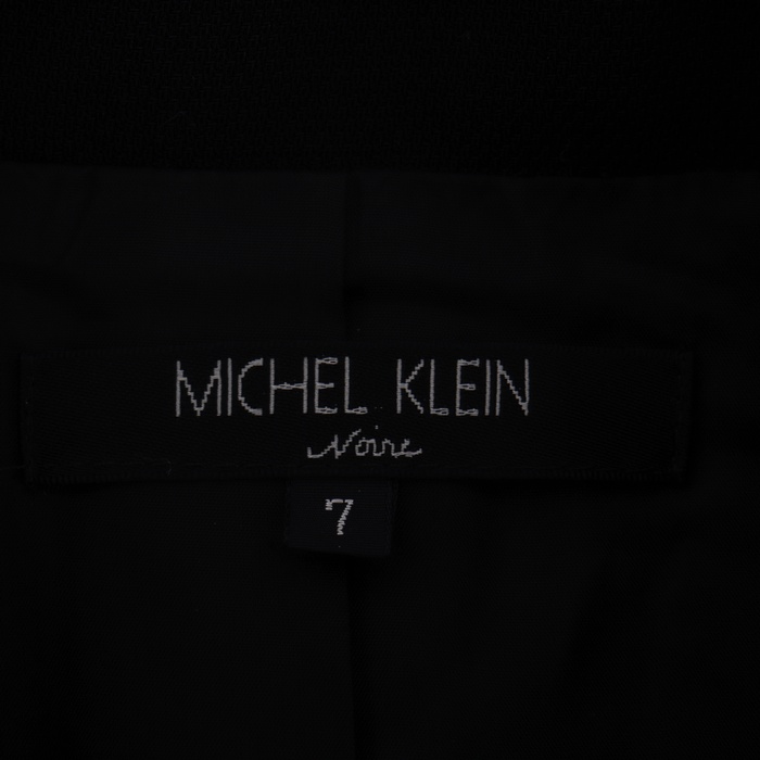 ミッシェルクラン ノワール ジャケット ブレザー ブラックフォーマル アウター レディース 7サイズ ブラック MICHEL KLEIN