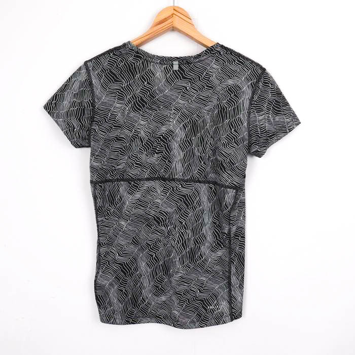 ナイキ DRI-FIT Tシャツ 半袖 丸首 総柄 トレーニング スポーツ