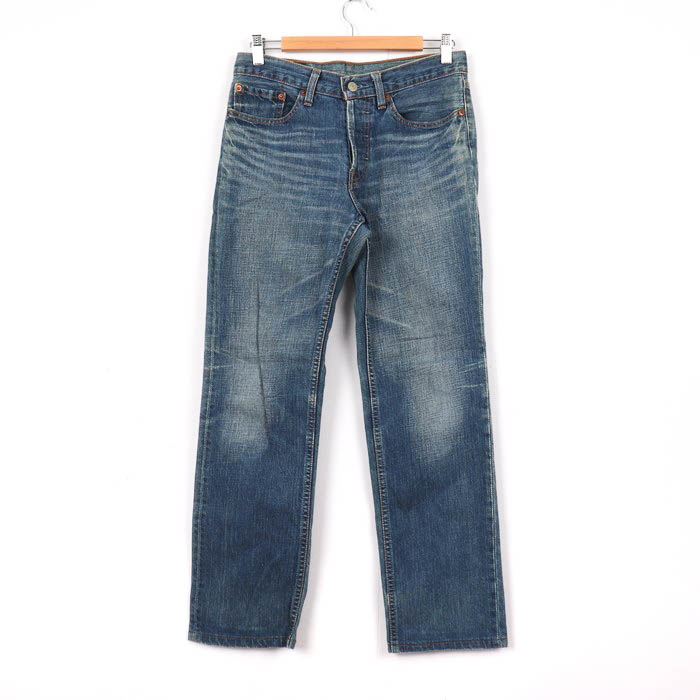 リーバイス デニムパンツ W501 ジーンズ コットン100% 無地 ボトムス レディース W30/L31サイズ ブルー Levi's