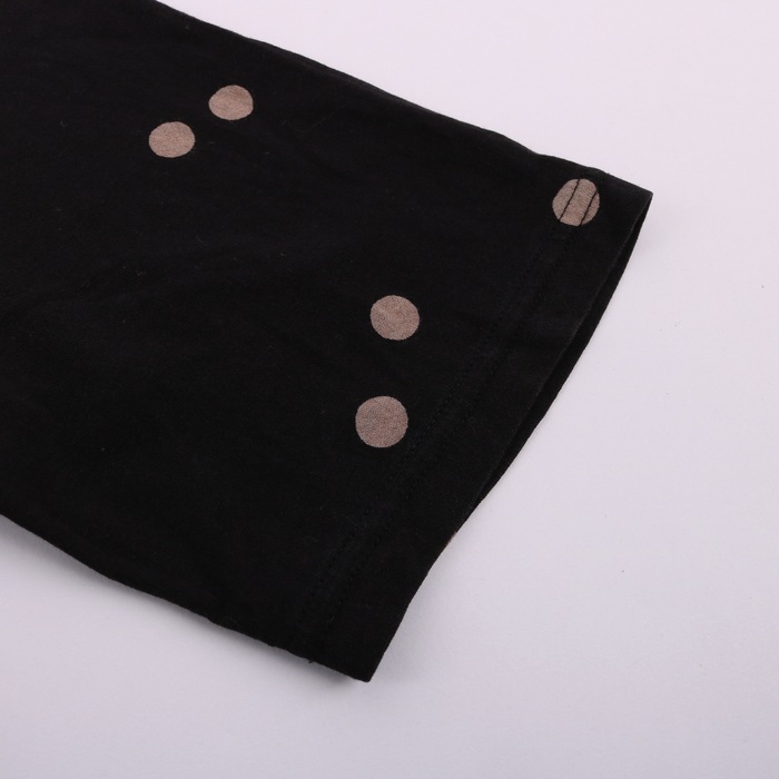 ジウ カットソー 半袖Tシャツ トップス レディース 40サイズ ブラック