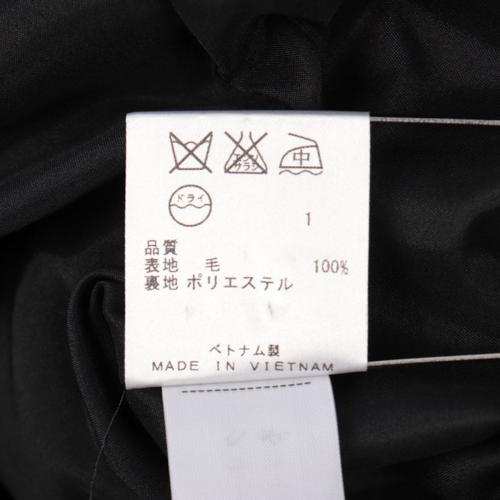 ジバンシィ テーラードジャケット 無地 トップス 日本製 ウール混 