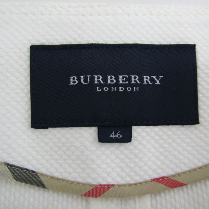 バーバリー ノーカラージャケット 大きいサイズ ブランド アウター  