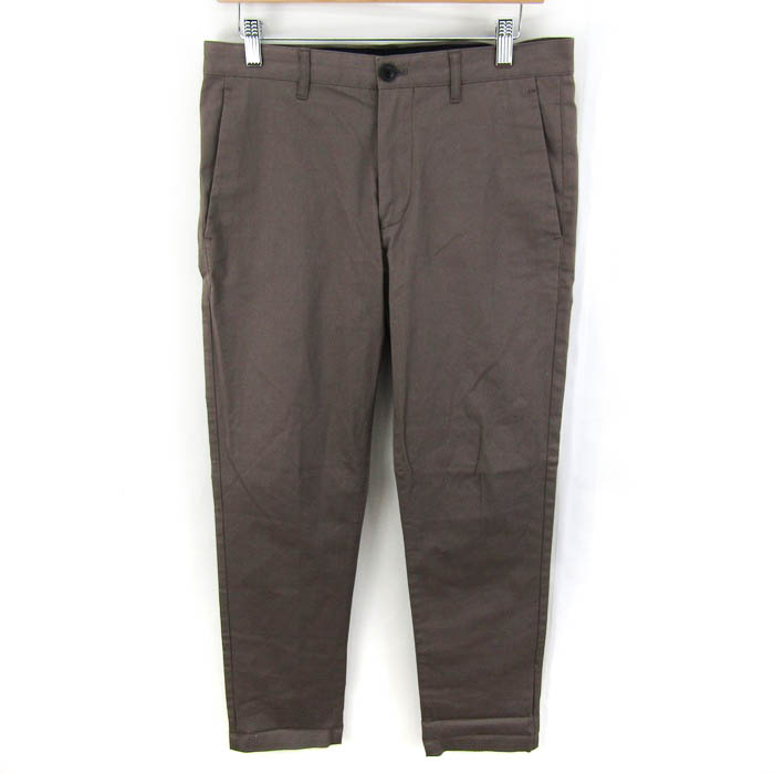 新品 セオリーtheoryウールストレッチクロップドパンツ6/Lサイズ 