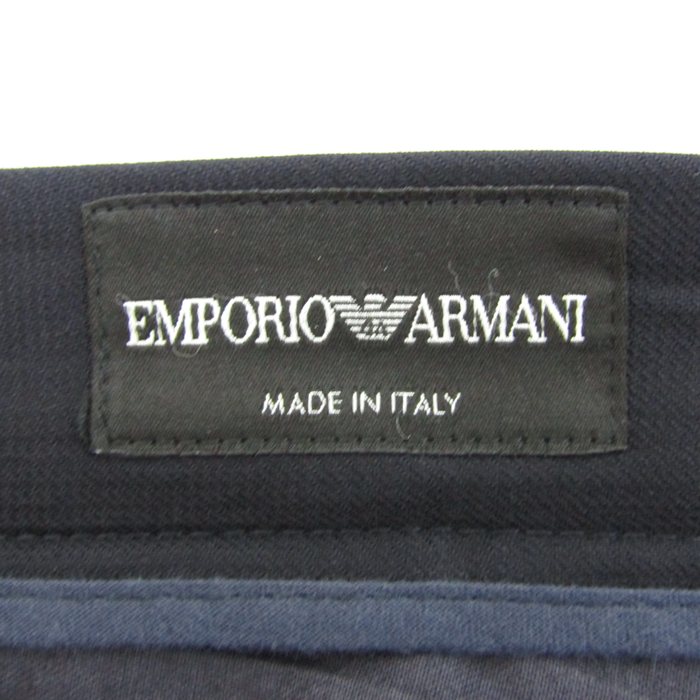 エンポリオ・アルマーニ パンツ ボトムス テーパード ウール100  