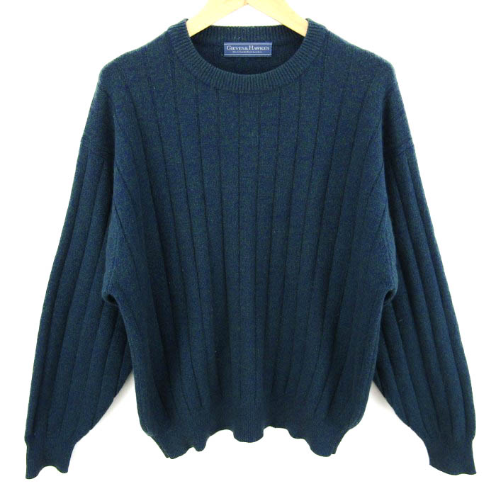 GIEVES & HAWKES カシミヤ100% メンズ コート 紺色 USED