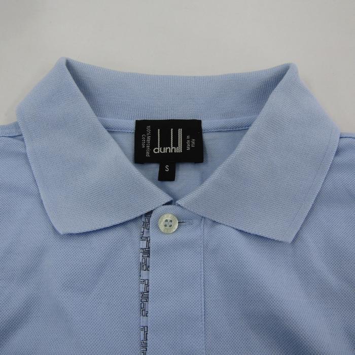 dunhill/ダンヒル ライトブルー チェックポロシャツ dunhill/ダンヒル ライトブルー チェックポロシャツ 楽天市場