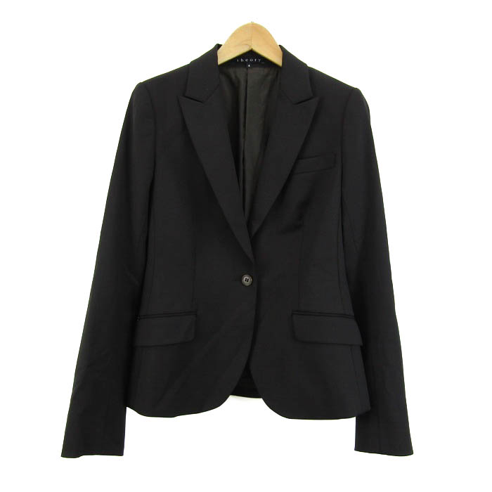 トップス 2024SS Theory Wooster Crepe Knit Cardi Theory 24 Model/Wooster Crepe Knit Button Frt Cardi/Knit