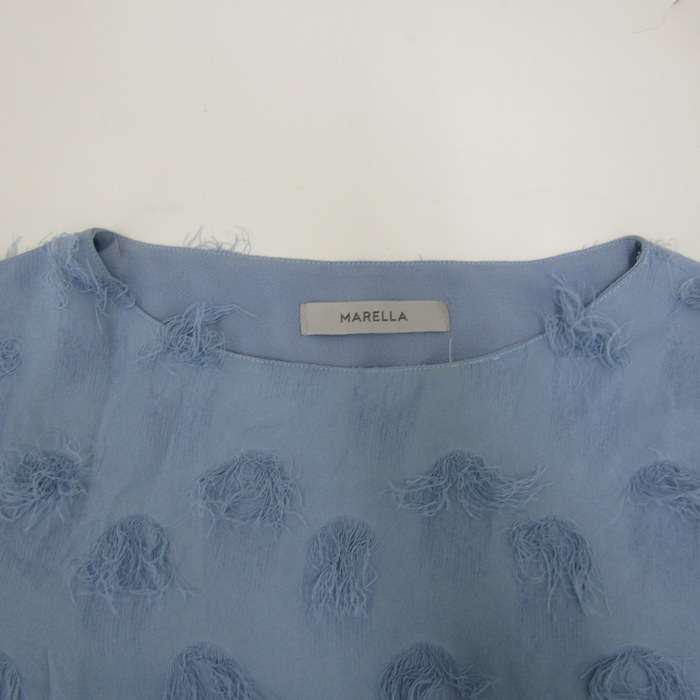 マレーラ ワンピース 半袖 ドット柄 トップス レディース 40サイズ  