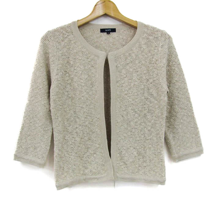 MARGON マルゴン カーディガン 長袖 美味しゅう ウール混 イタリア製  