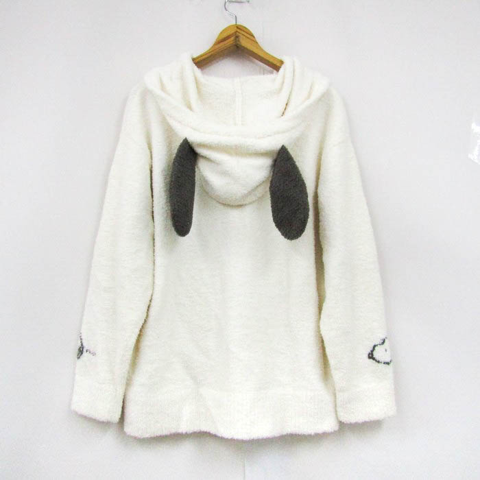 ジェラートピケ スヌーピー カーディガン 美品】ジェラートピケ